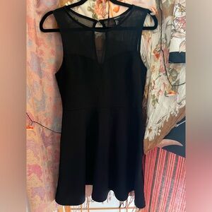black dress